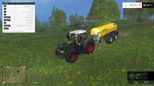 Fendt 936 Vario Washable