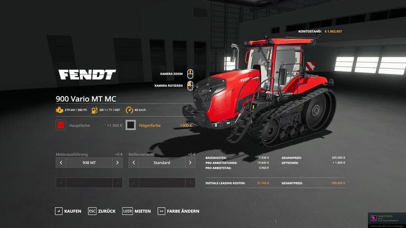 Fendt MT900 - Multicolor 2