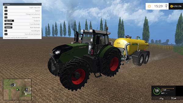 Fendt Vario 1050 Washable [MP]
