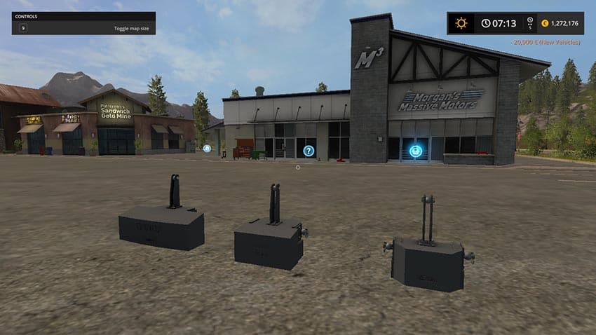 Fendt Vario Weights Pack 2