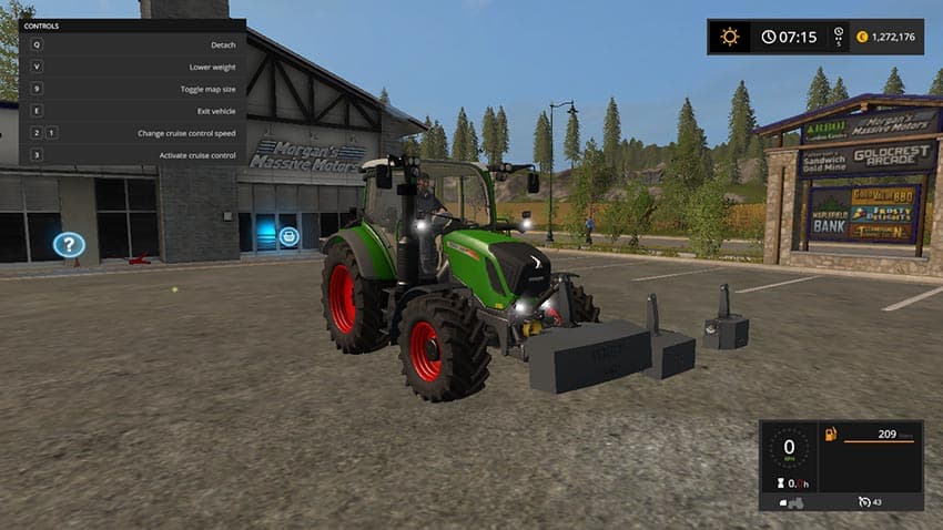 Fendt Vario Weights Pack
