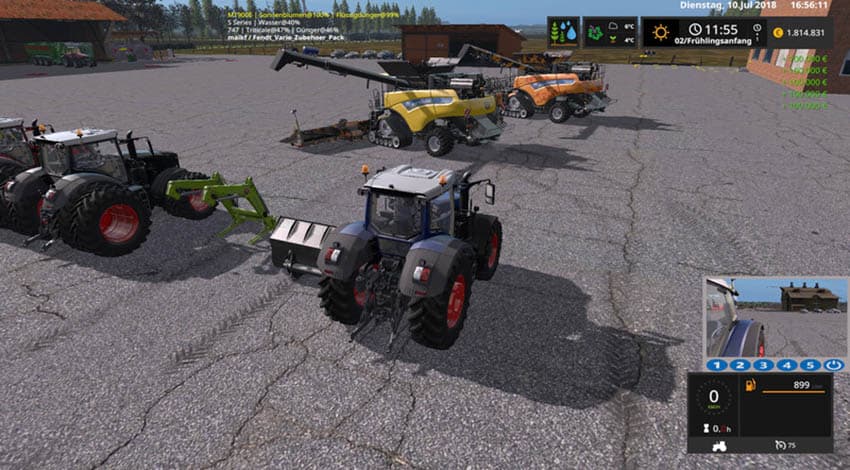 Fendt Vario Zubehoer Pack [MP] 2