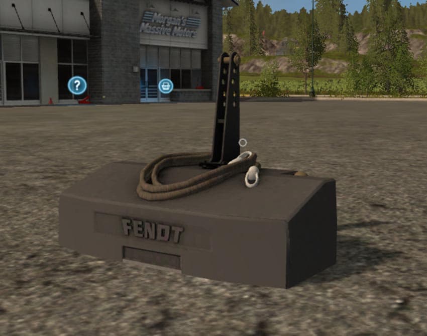 Fendt weight [MP]