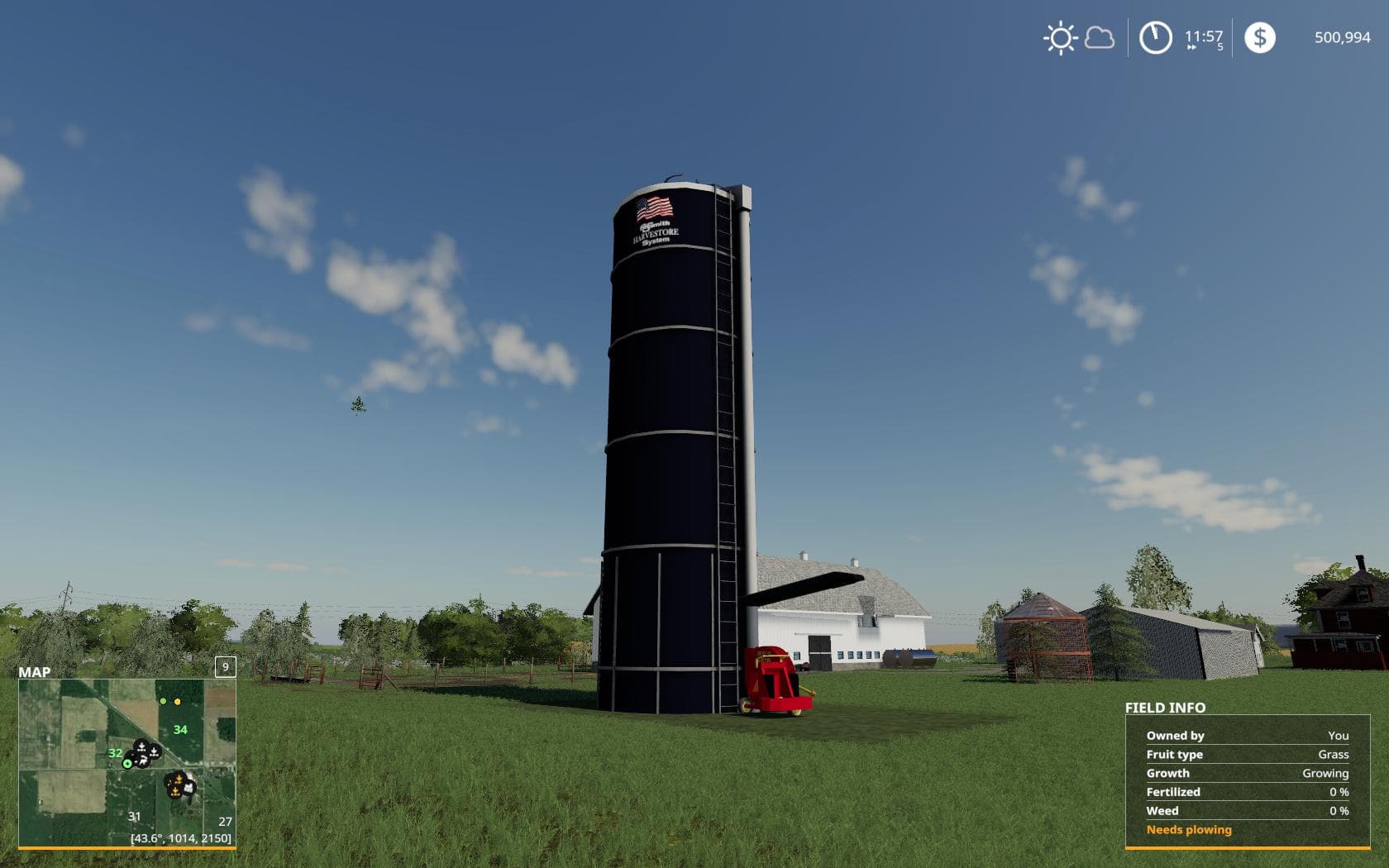 Fermenting Silo 3