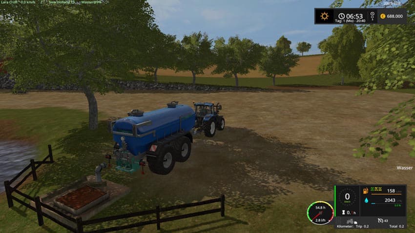 Field water hydrant V E2 [SP]