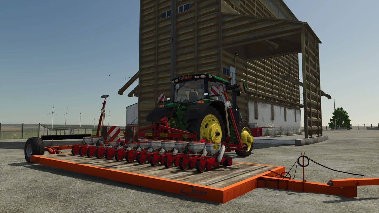 Flatbed Trailer Cochet 4