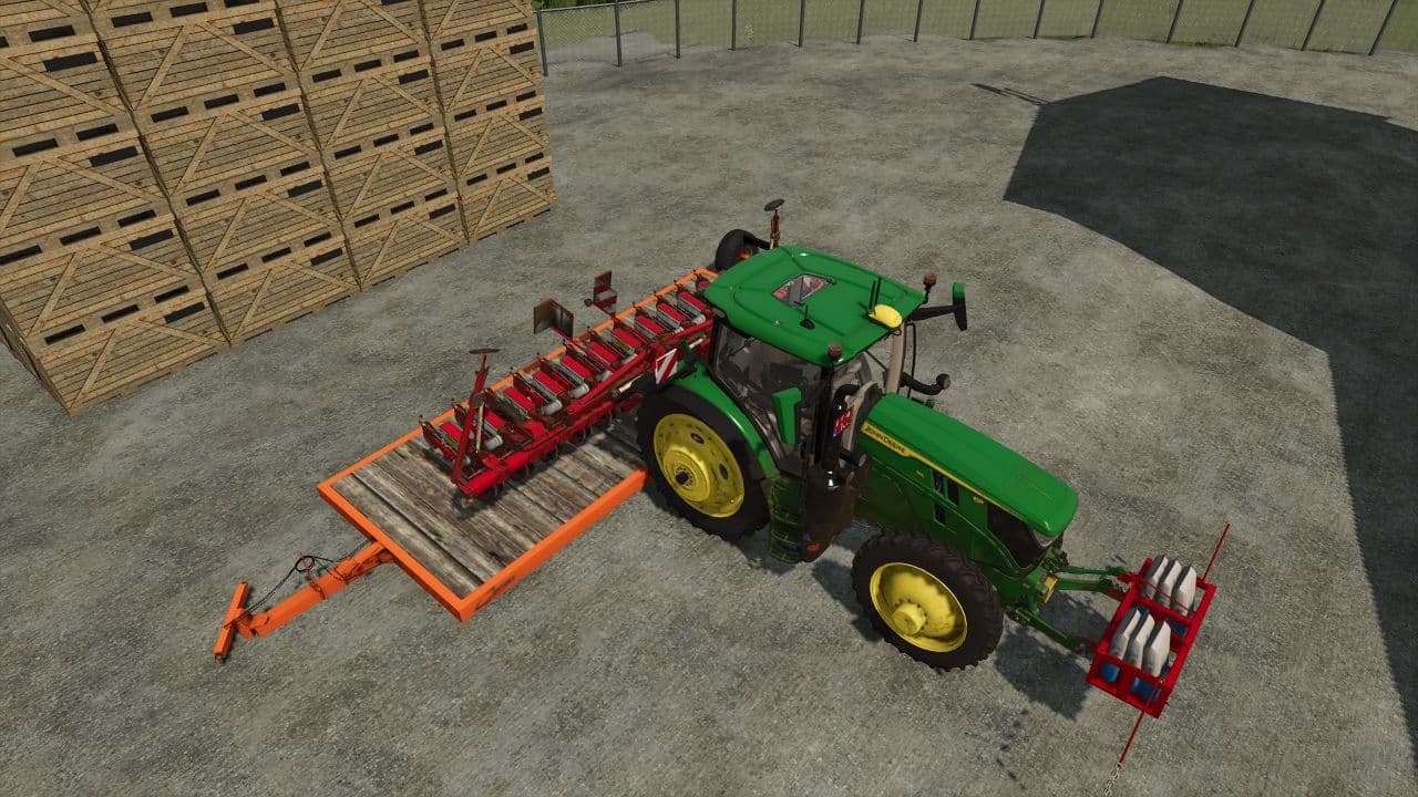 Flatbed Trailer Cochet 3