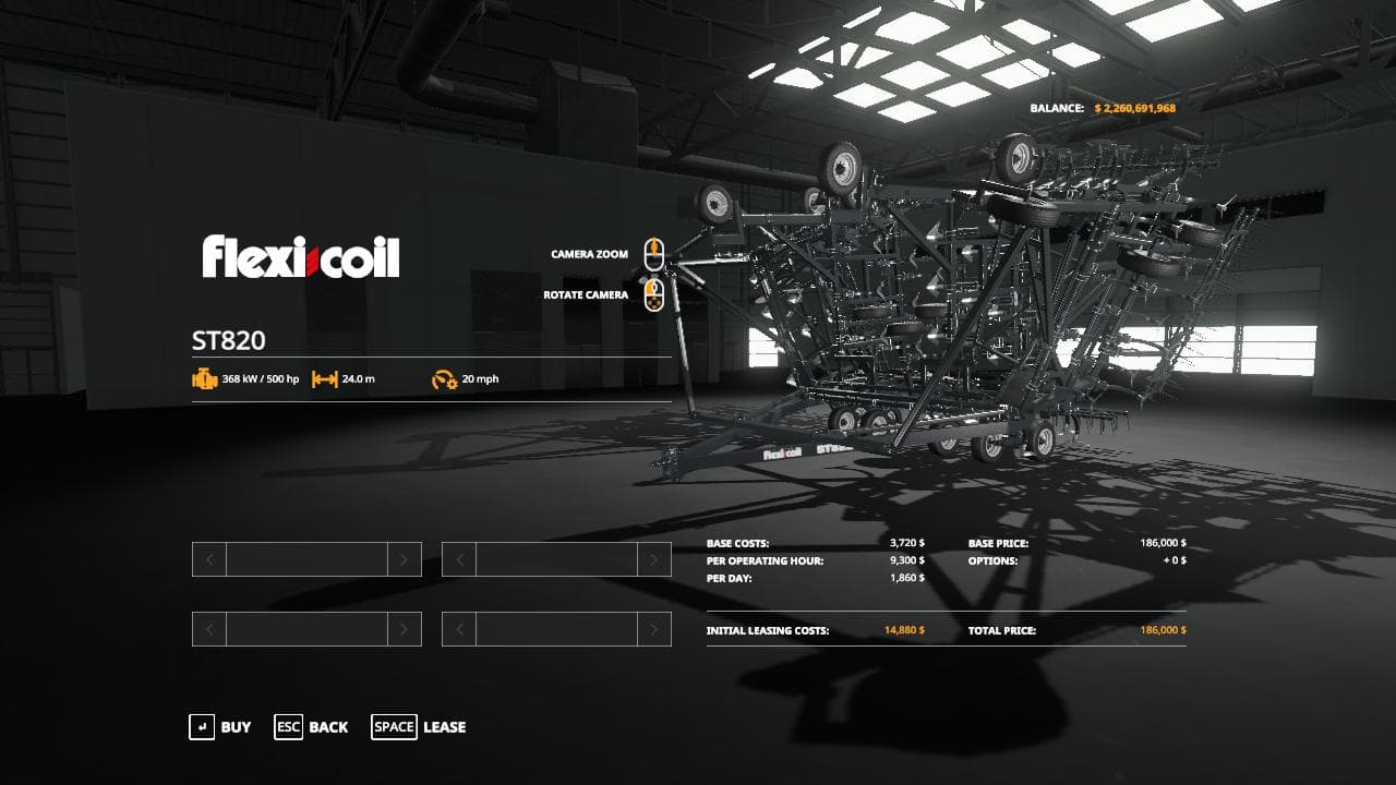 Flexicoil ST820 Plow VE