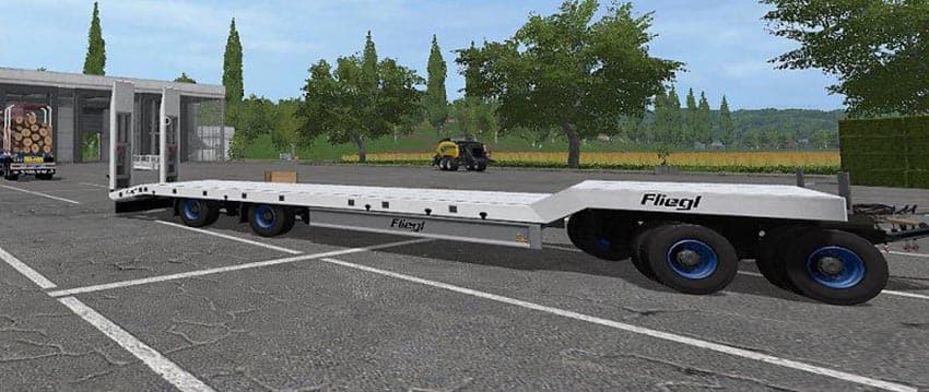 Fliegl 4 Axle LowLoader 2
