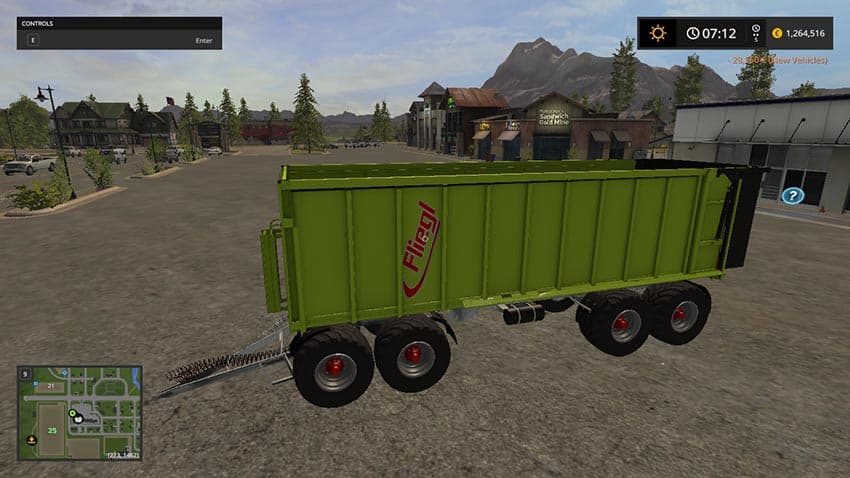 Fliegl 4-axle tipper [MP] 3