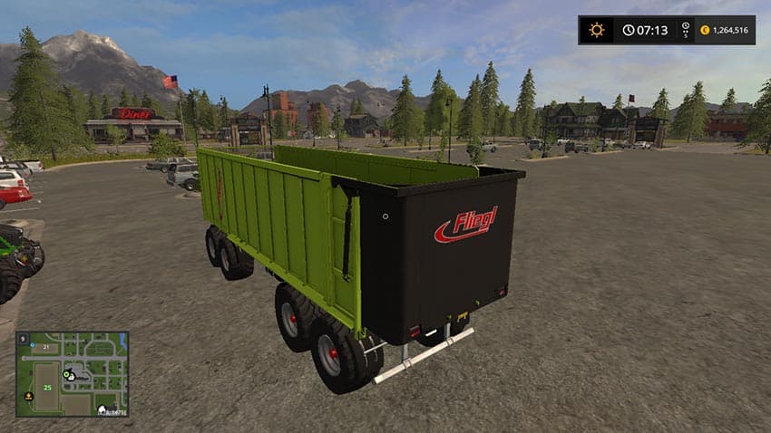Fliegl 4-axle tipper [MP] 2