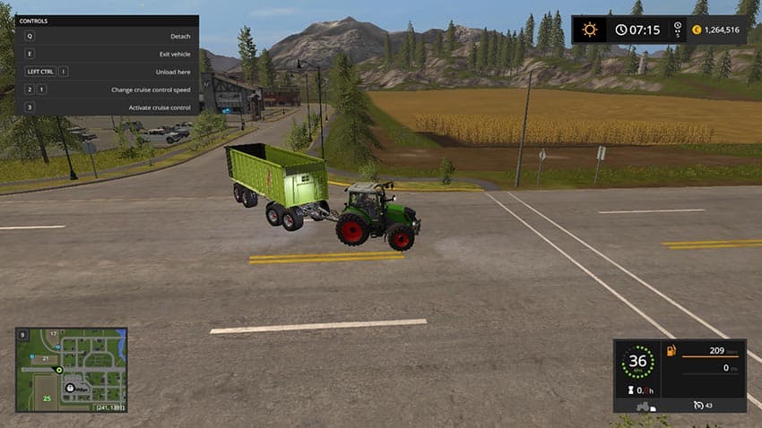 Fliegl 4-axle tipper [MP]