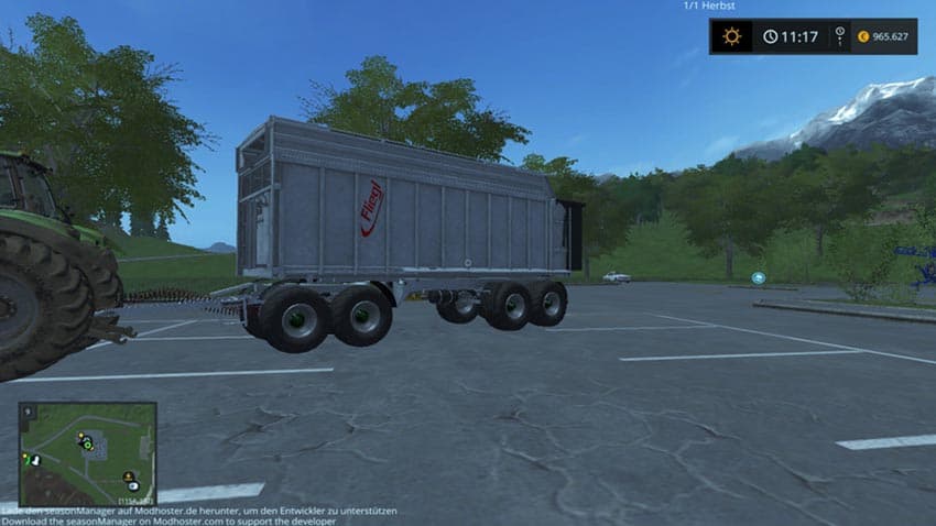 Fliegl 4-axle tipper [MP] 3