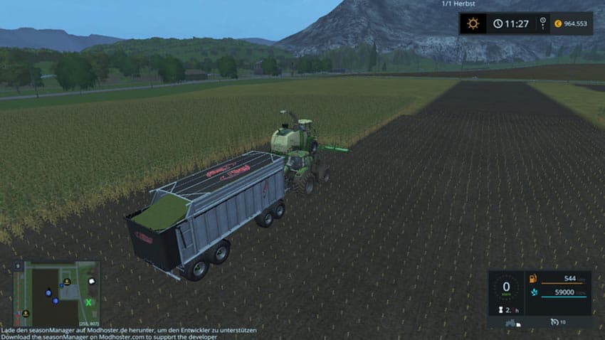 Fliegl 4-axle tipper [MP] 2