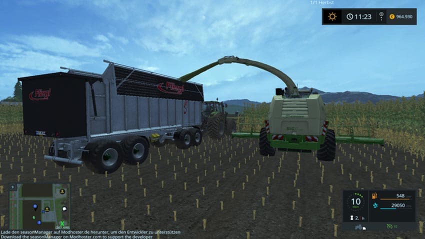 Fliegl 4-axle tipper [MP]