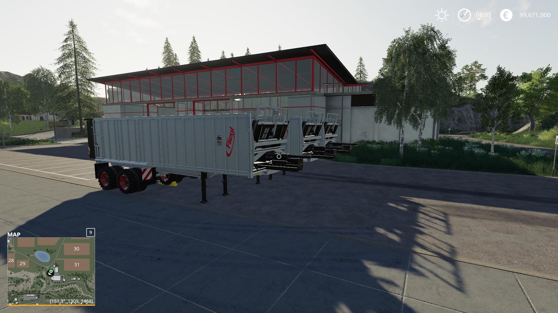 Fliegl ASS298 Semi-Trailer 3