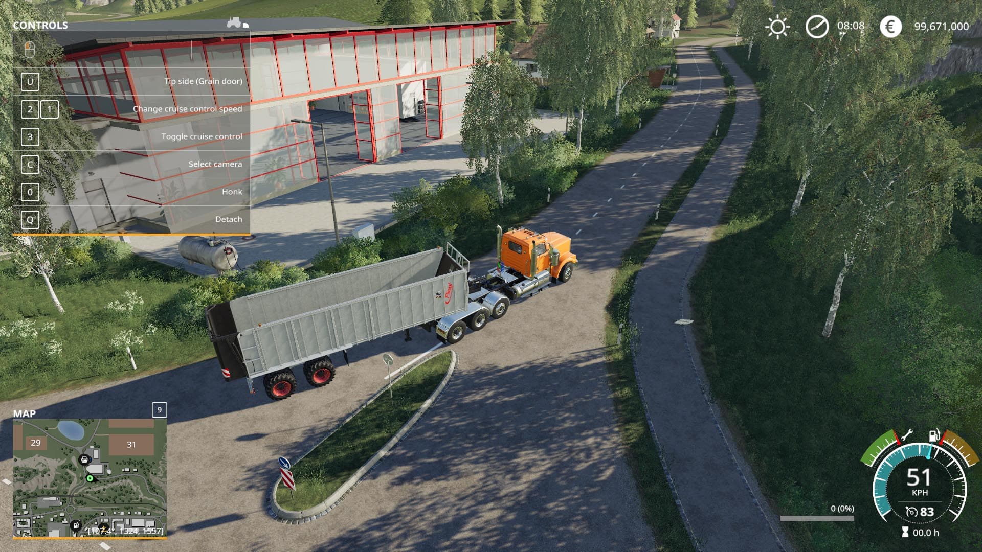 Fliegl ASS298 Semi-Trailer