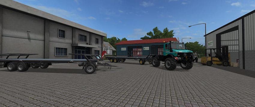 Fliegl Ballenwagen UAL DH 2