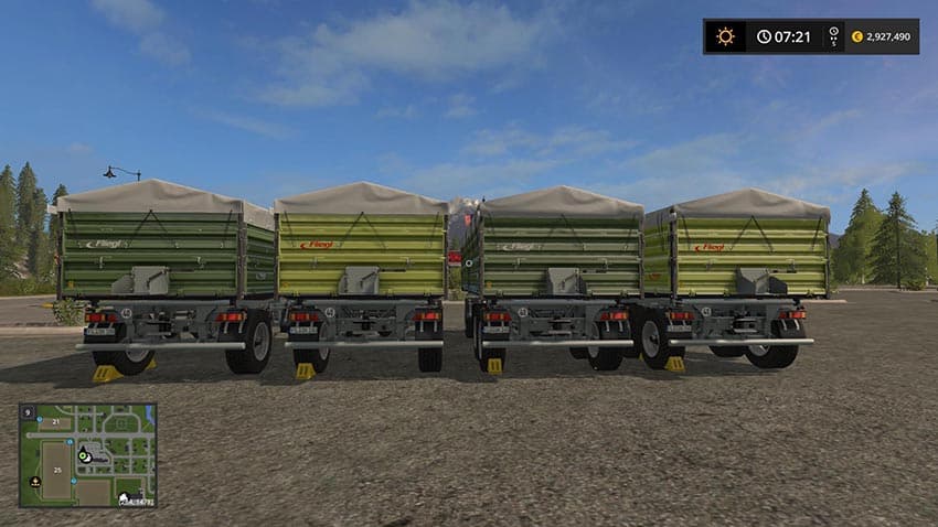 Fliegl DK180 88 + DDK240 DH SP77 3