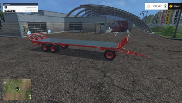 Fliegl DPW 180 Bale Trailer 3