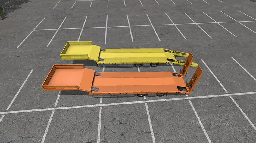 Fliegl Low Loader 2