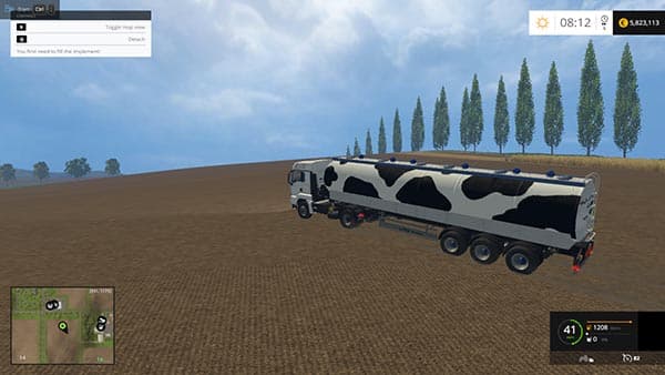 Fliegl Milchtanker Euro-Agrar Beta