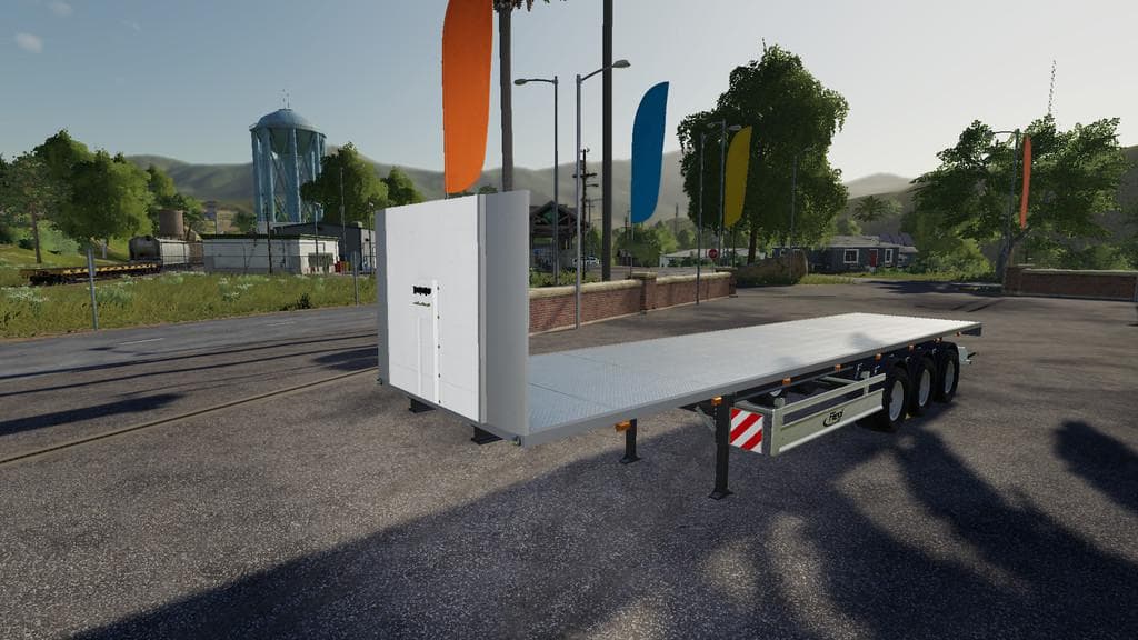 Fliegl SDS 350 Flatbed Trailer