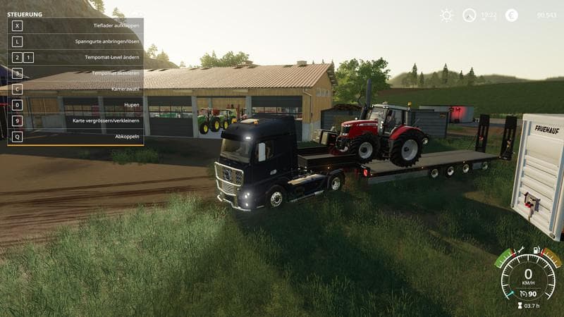 Fliegl Tieflader 3