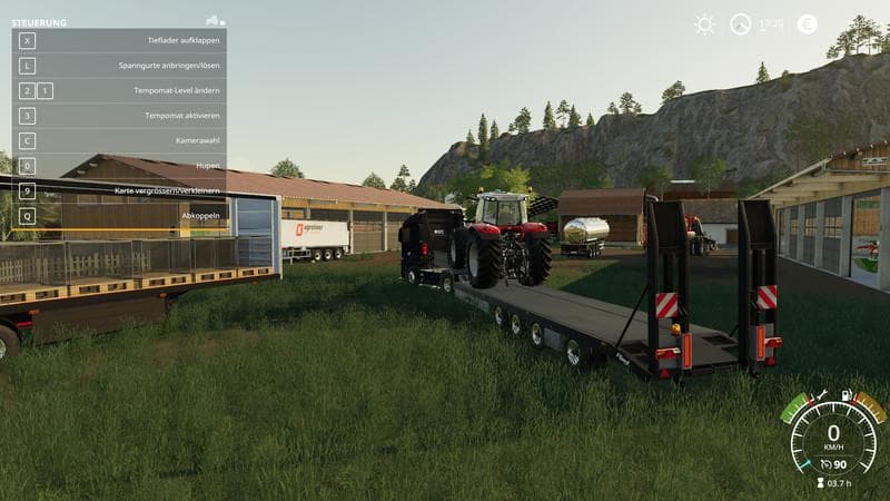 Fliegl Tieflader 2
