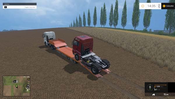 Fliegl low loader [MP]