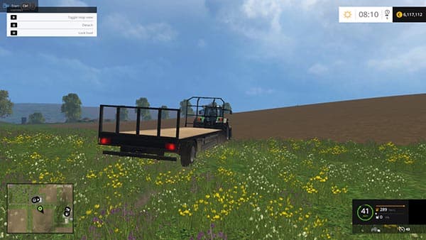Fliegl self made bale trailer 2