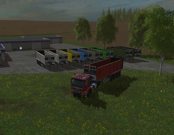 Fliegl tridem trailer [MP]