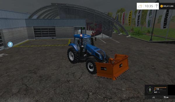Foldable Plow Shield 2