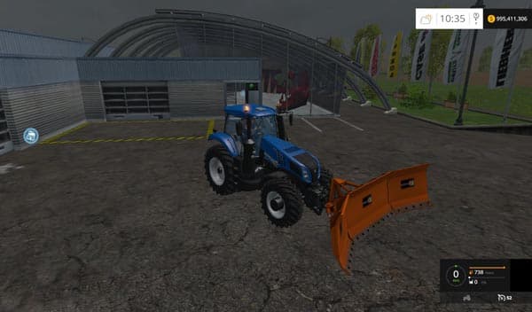 Foldable Plow Shield 3