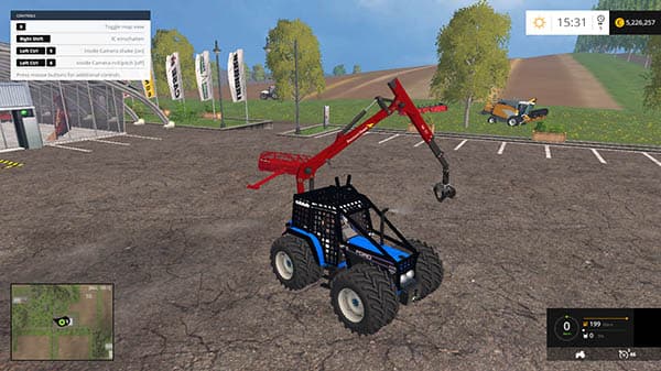 Ford 8340 Forestry
