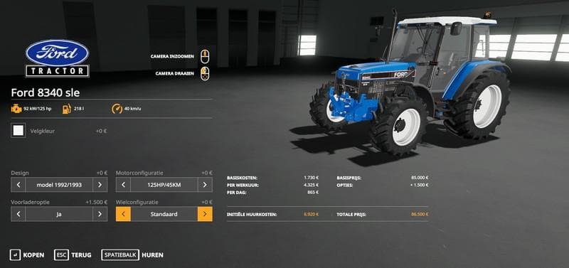 Ford 8340 SLE
