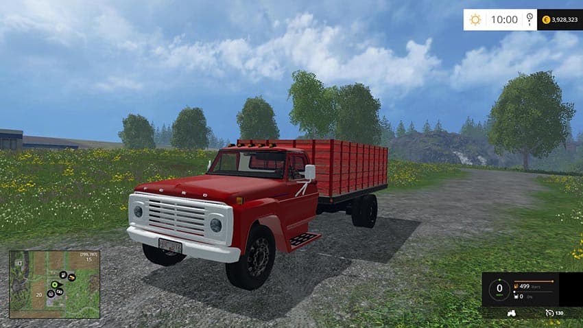 Ford F600 Grain Truck 3