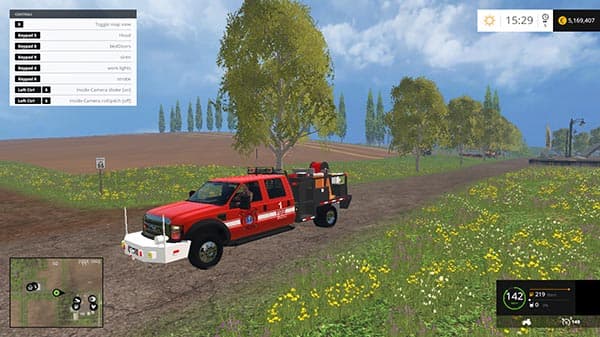 Ford brush truck