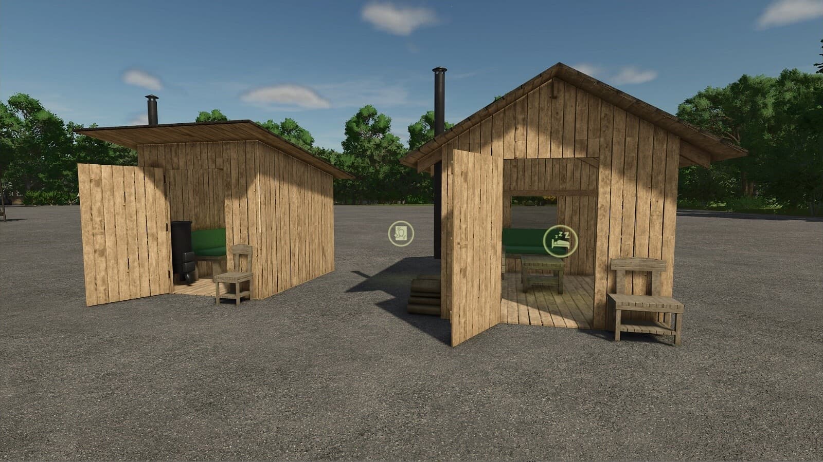 Forest Huts 2