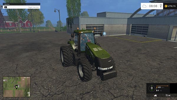 Forest Green Case IH Magnum 380 [MP] 3
