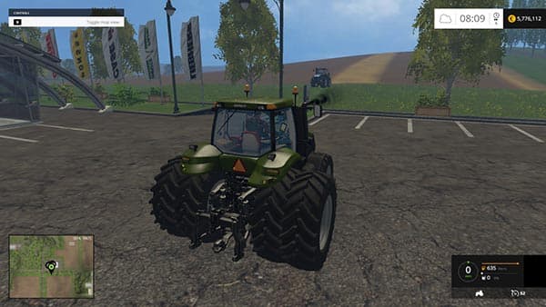 Forest Green Case IH Magnum 380 [MP] 2