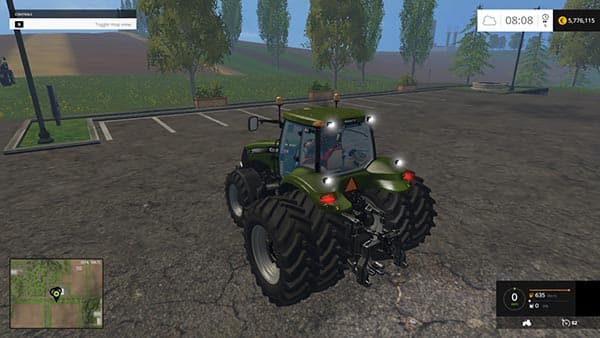Forest Green CaseIH Magnum 380 [SP] 2