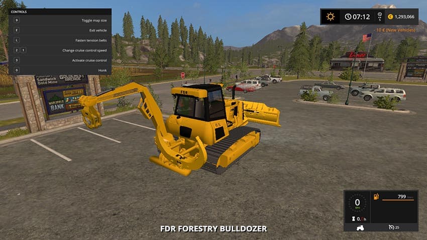 Forestry Bulldozer 2