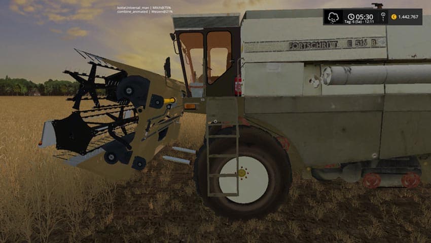 Fortschritt E 516 B with 4 cutters [MP] 2