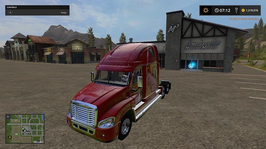 Freight Liner Cascadia 3