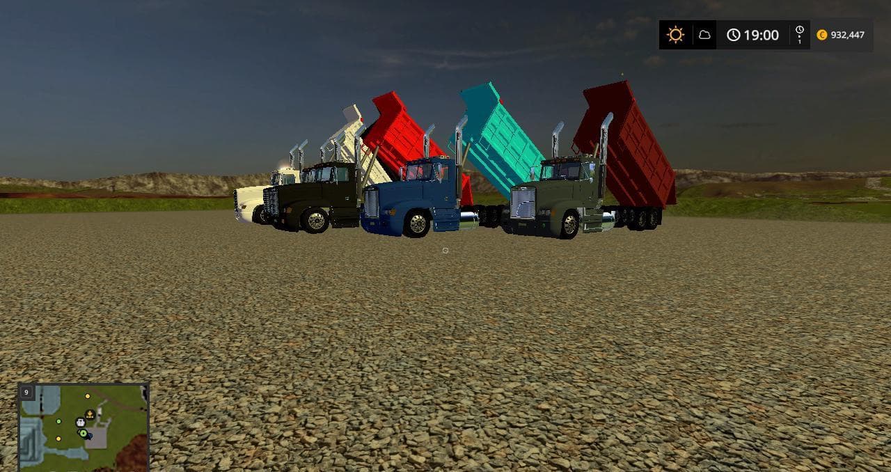 Freightliner dump truck 3