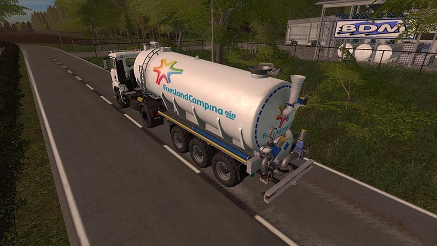 Friesland Campina Milk Truck 2