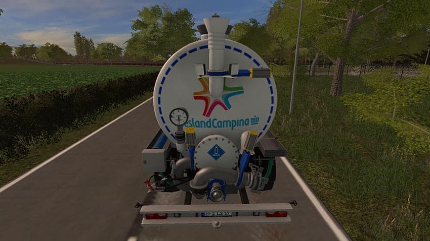 Friesland Campina Milk Truck