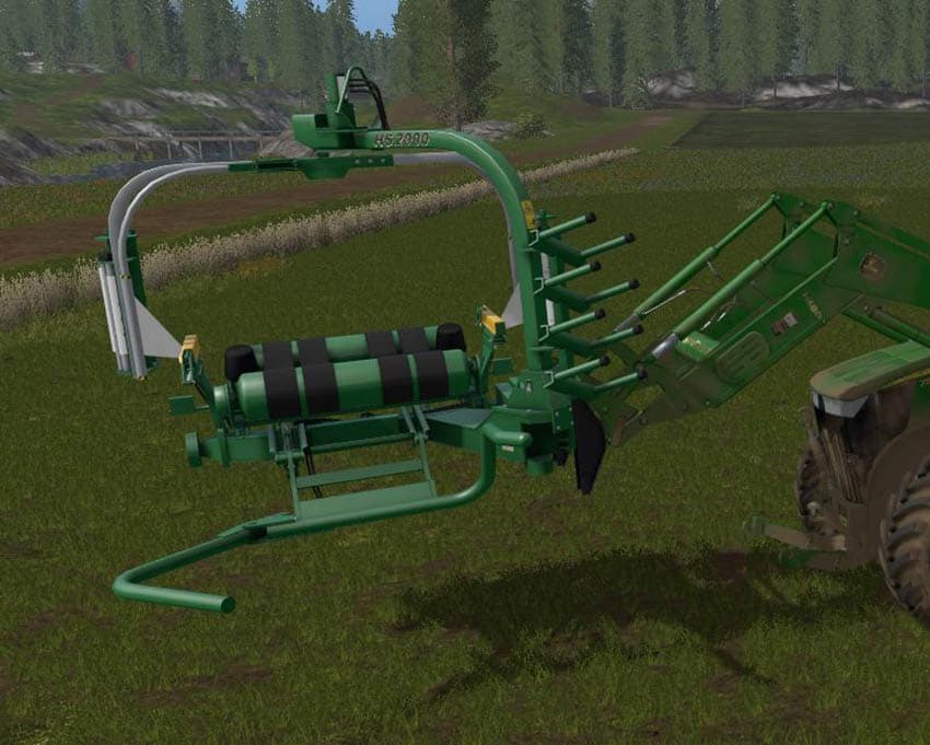 Front Load Bale Wrapper 2