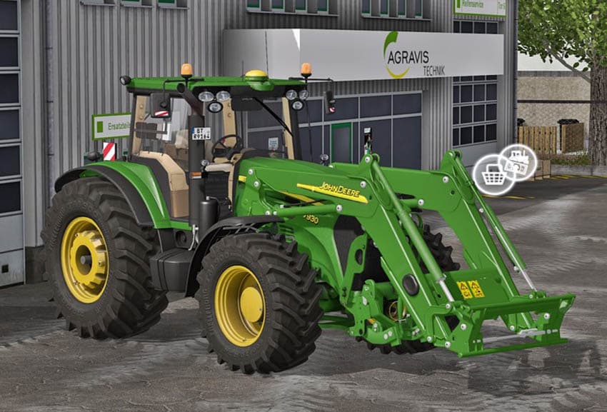 Front Loader John Deere 7030 Serie Beta [MP]
